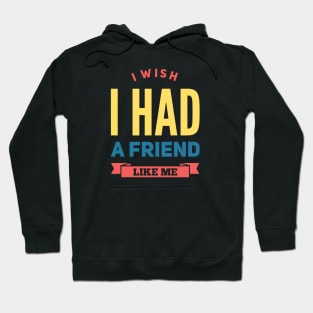 I wish I had a friend like me Hoodie